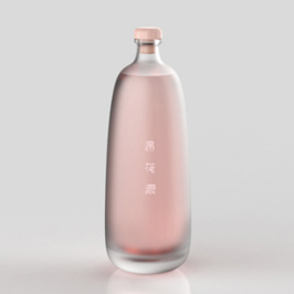 遇花濃果酒瓶型設計