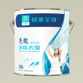 亮龍乳膠漆罐裝設計