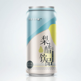九關十八鋪梨醋飲品罐裝設計