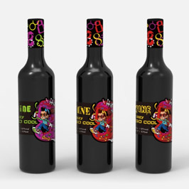 HI8葡萄酒瓶型設計
