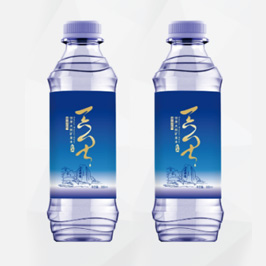 1687礦泉水瓶貼設計
